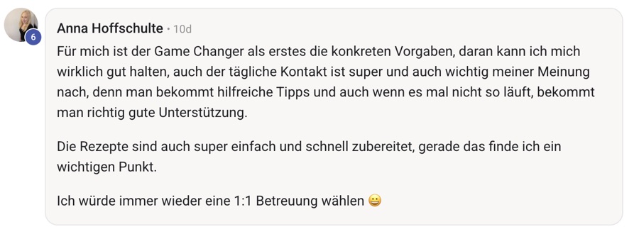 Erfolgsnachricht