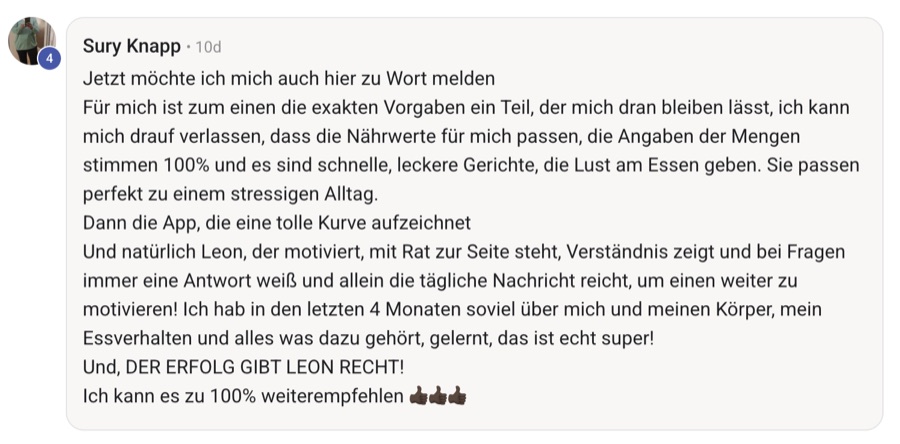 Erfolgsnachricht