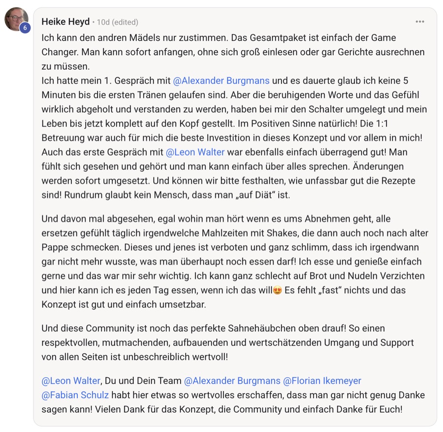 Erfolgsnachricht