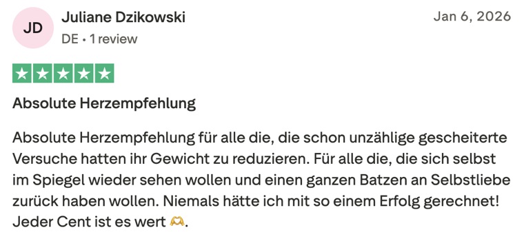 Trustpilot Bewertung