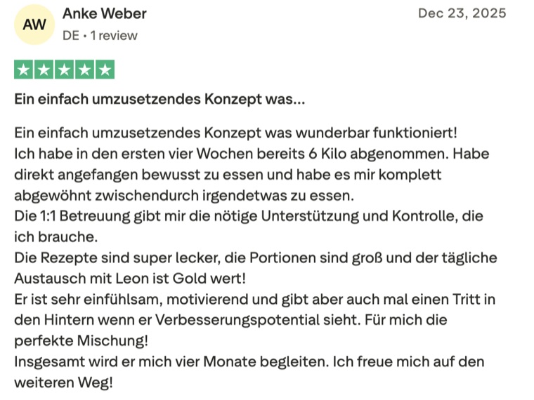 Trustpilot Bewertung