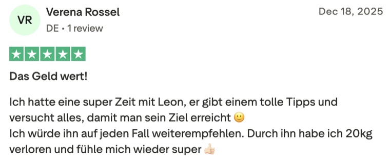 Trustpilot Bewertung