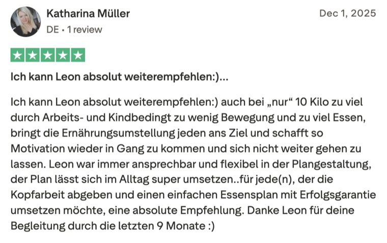 Trustpilot Bewertung